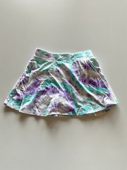 Purple & Blue Tie Dye Skort
