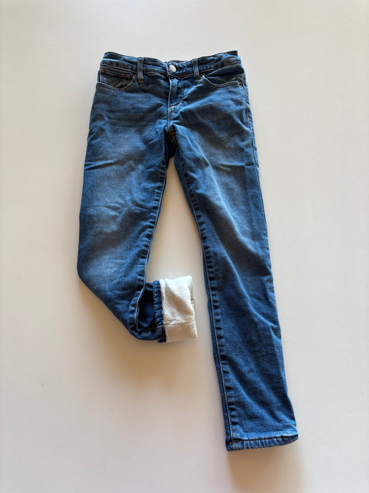 Fleece Lined Skinny Denim