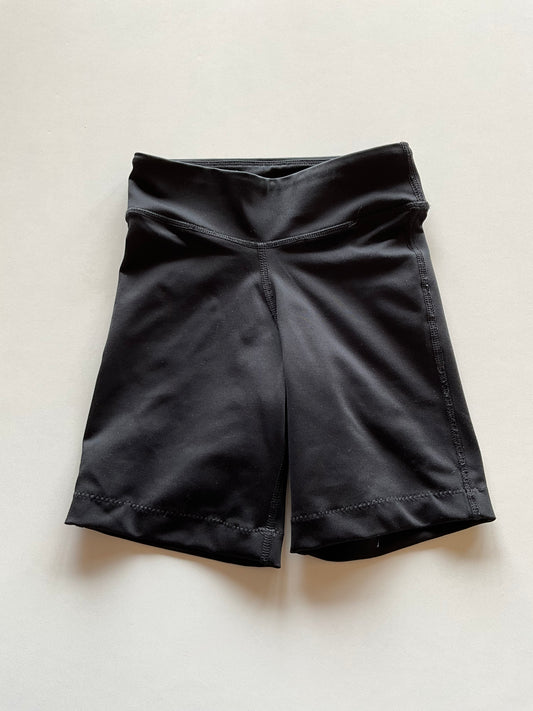 Black Athletic Bike Shorts
