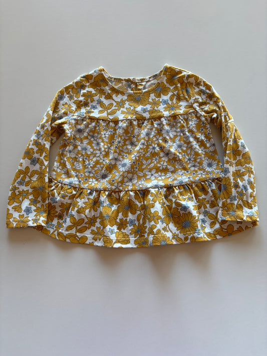 Yellow Floral Shirt