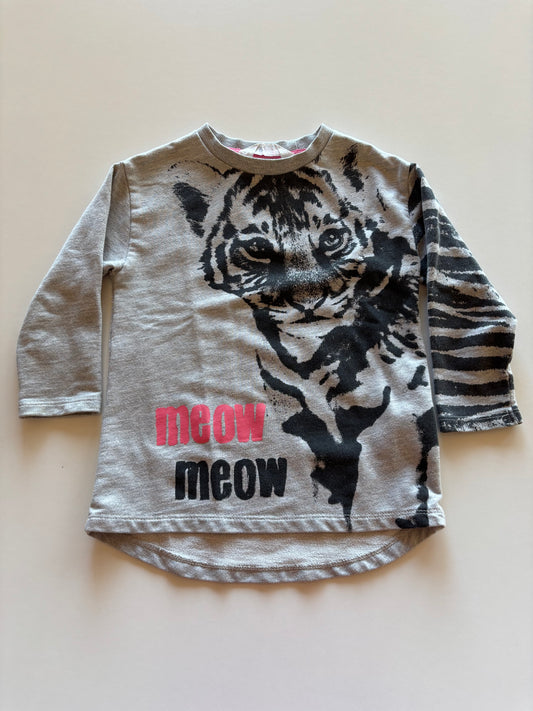 Grey Baby Tiger Shirt
