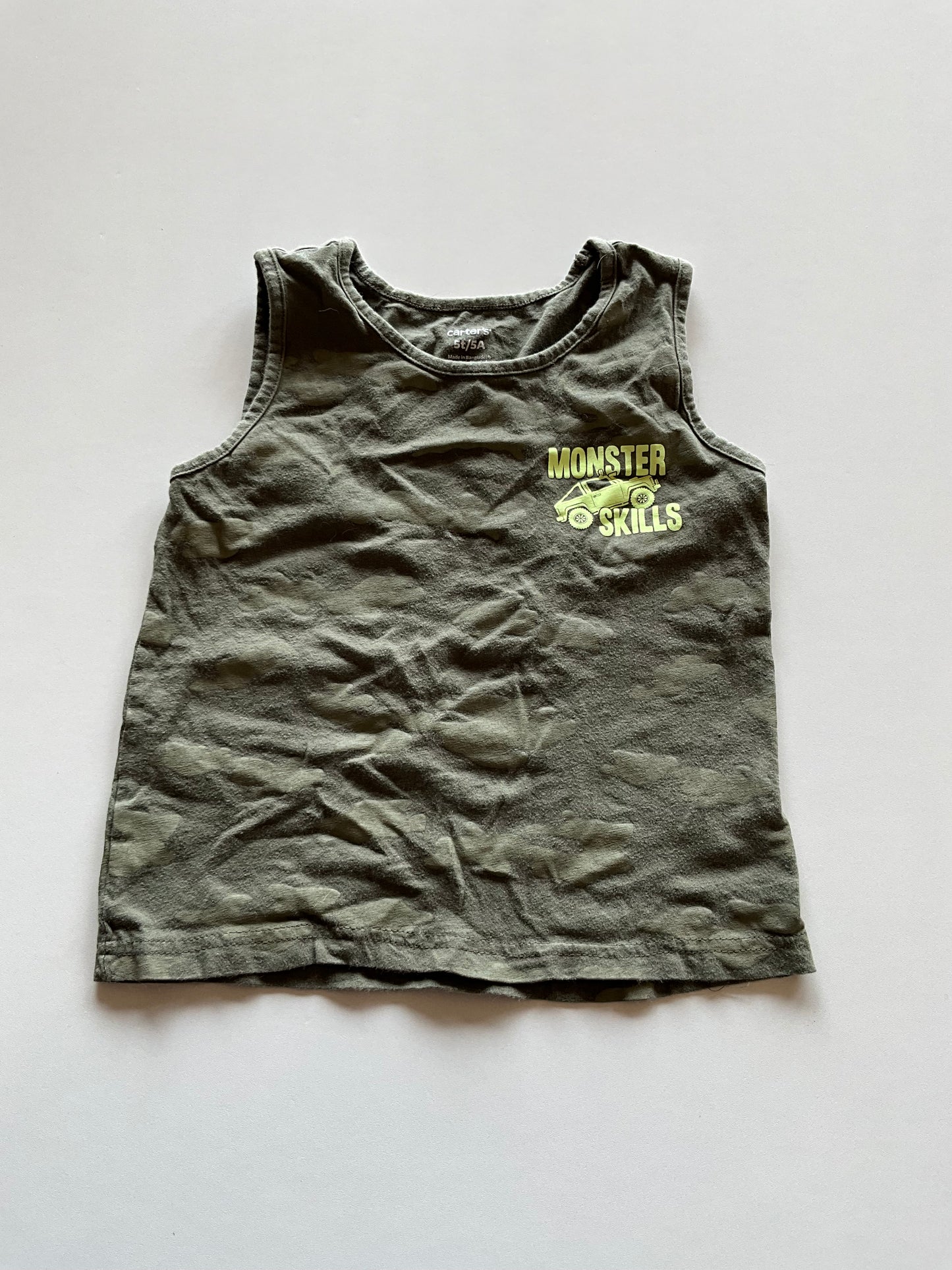 Camo Monster Skills Tank