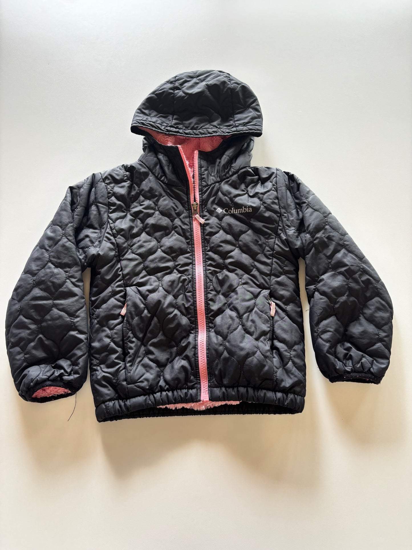 Black Quilted Columbia Jacket