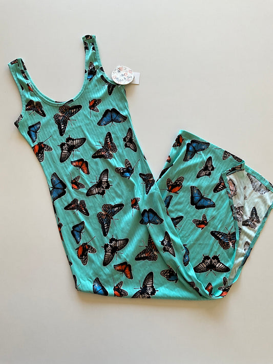 BNWT Mint Butterfly Maxi Dress