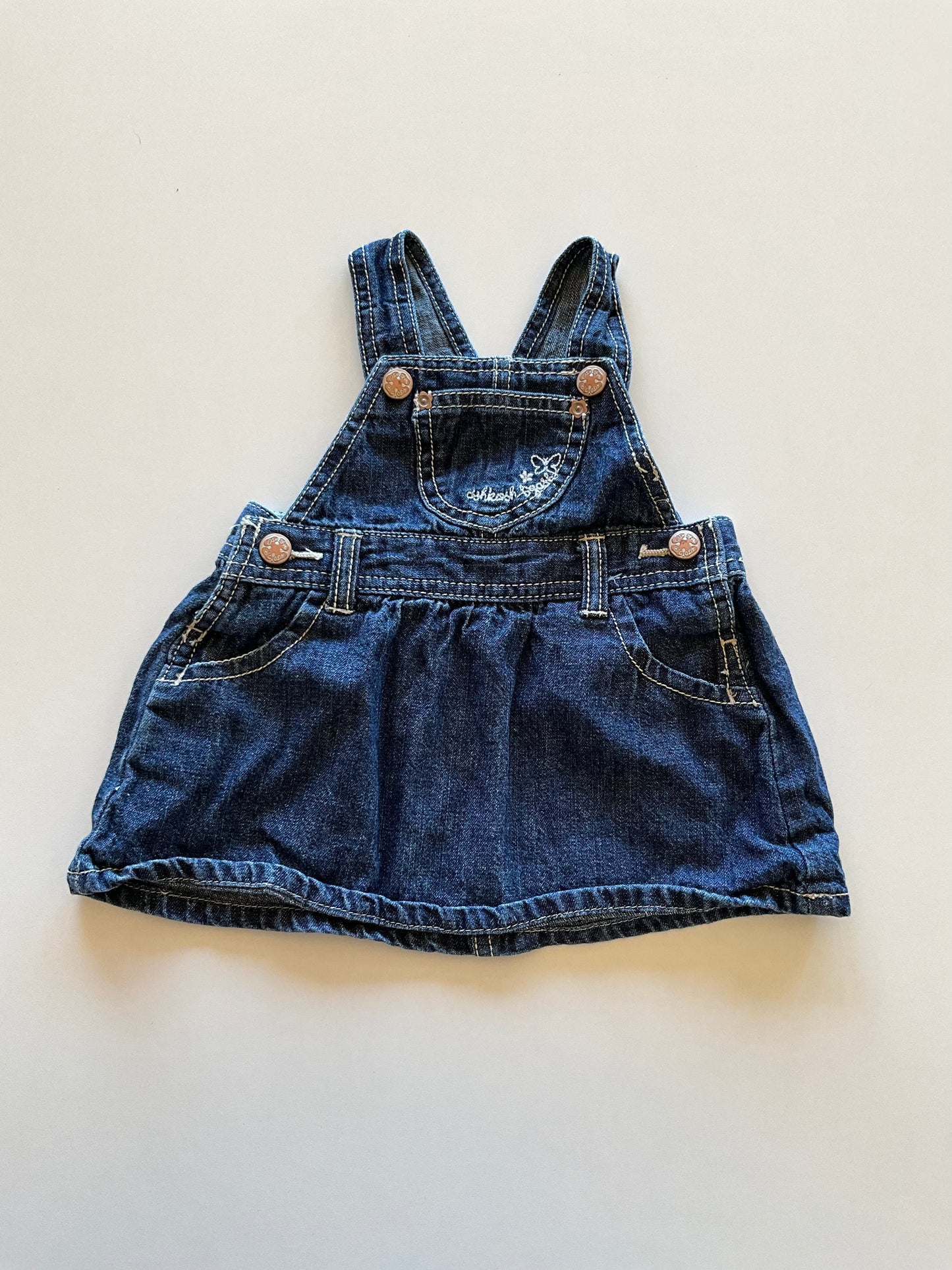 Denim Overall Skirt