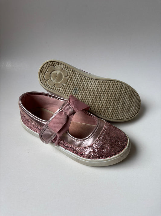 Pink Glitter Shoes