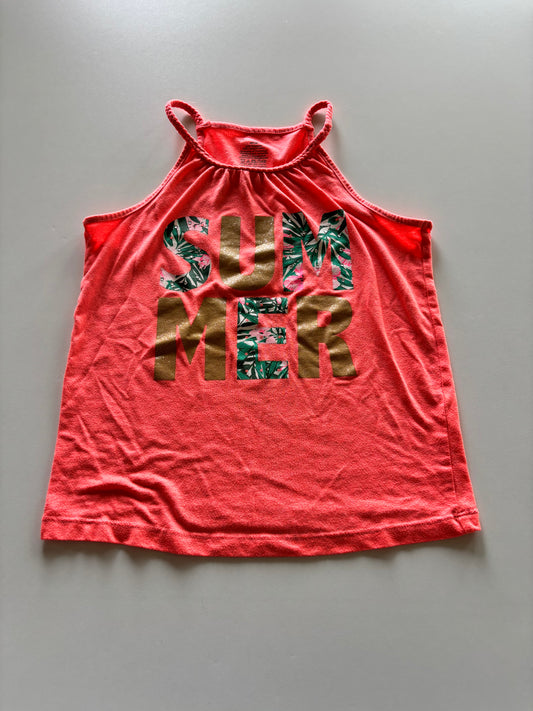 Neon Pink Summer Tank