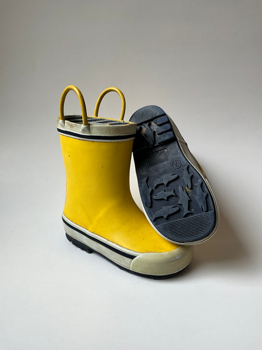 Yellow Rubber Boots