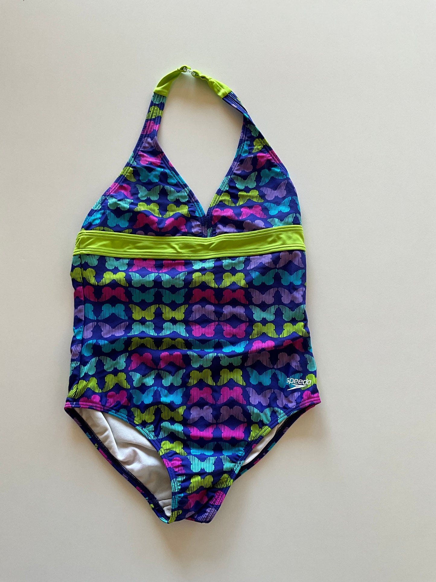 Jewel Tone Butterfly Swim Suit