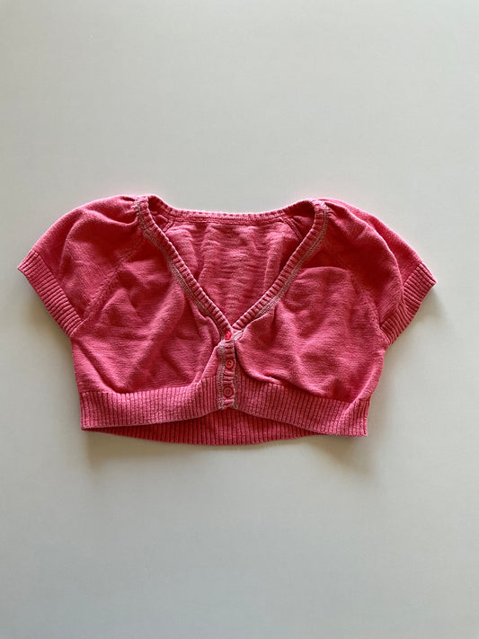 Pink Coral Shrug Cardigan