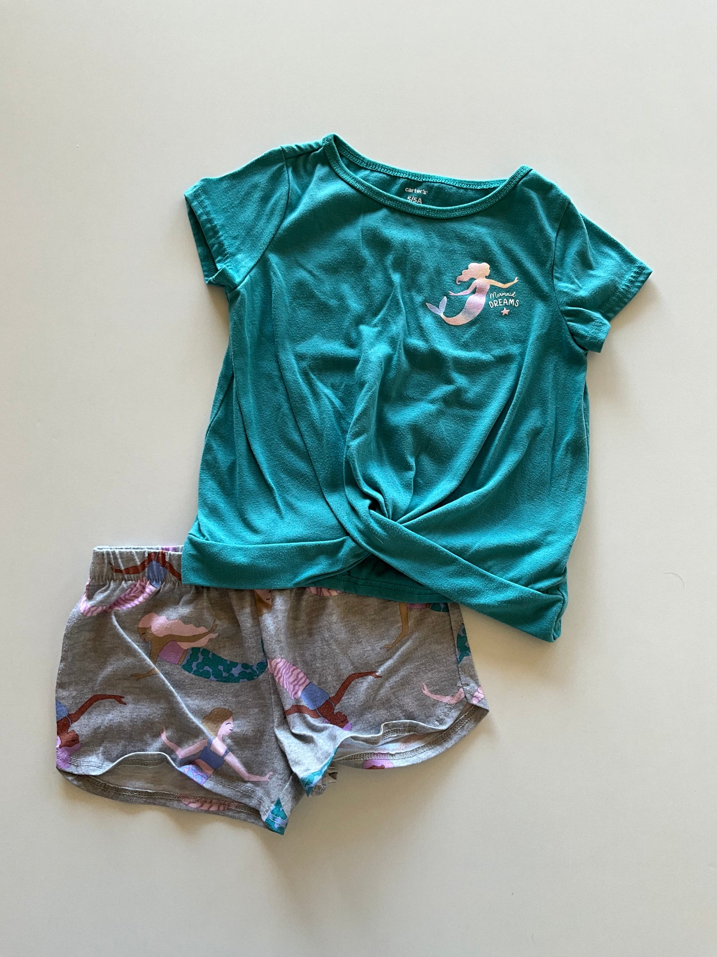 2pc Mermaid Pajamas