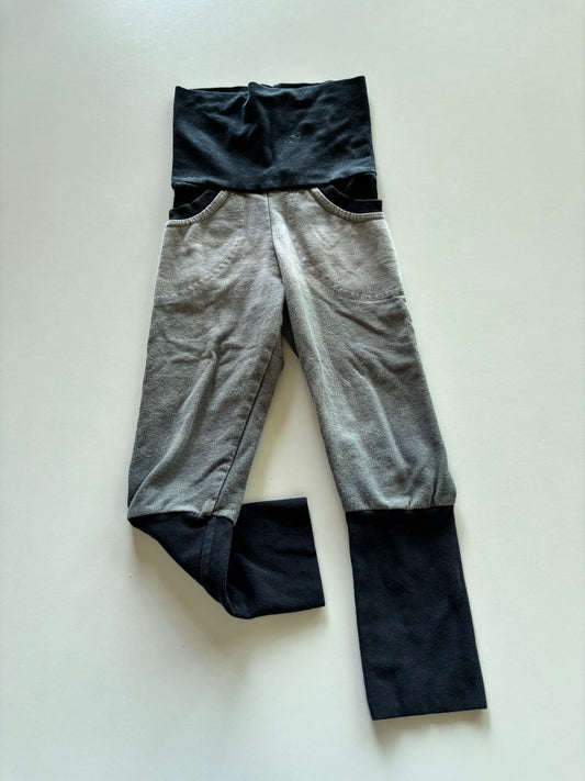 Black & Grey Ombre Grow With Me Pants