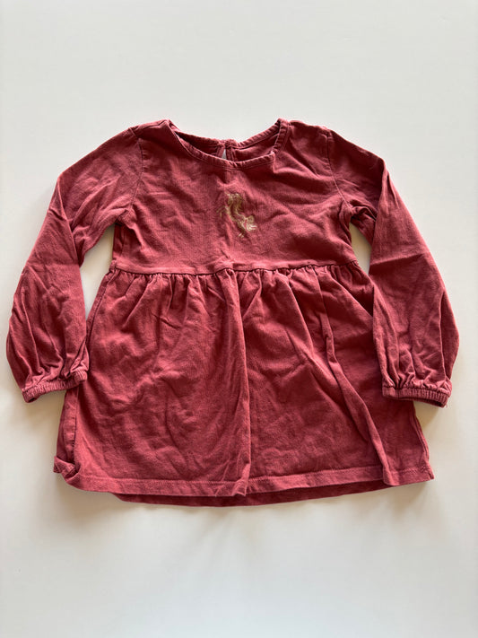 Burgundy Unicorn Tunic