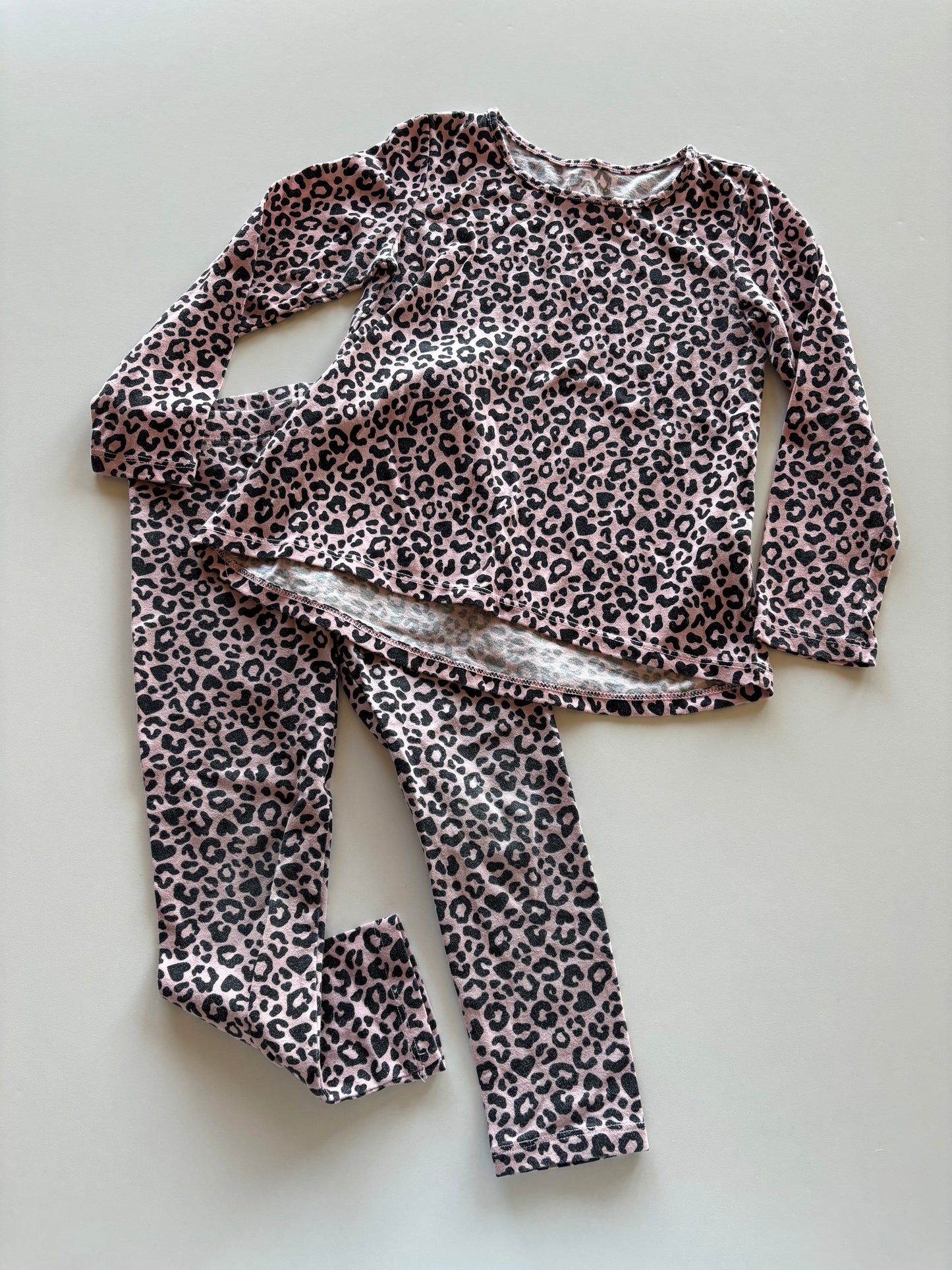 2pc Pink Leopard Set