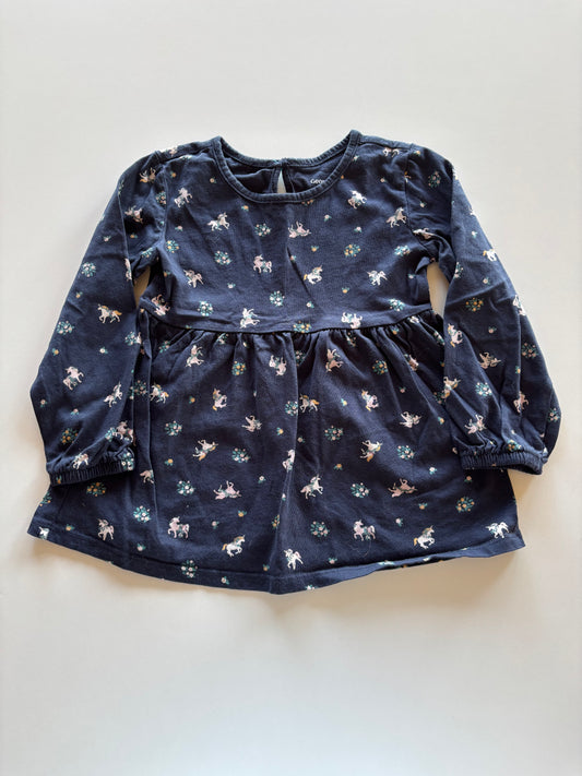Navy Unicorn Shirt/Tunic