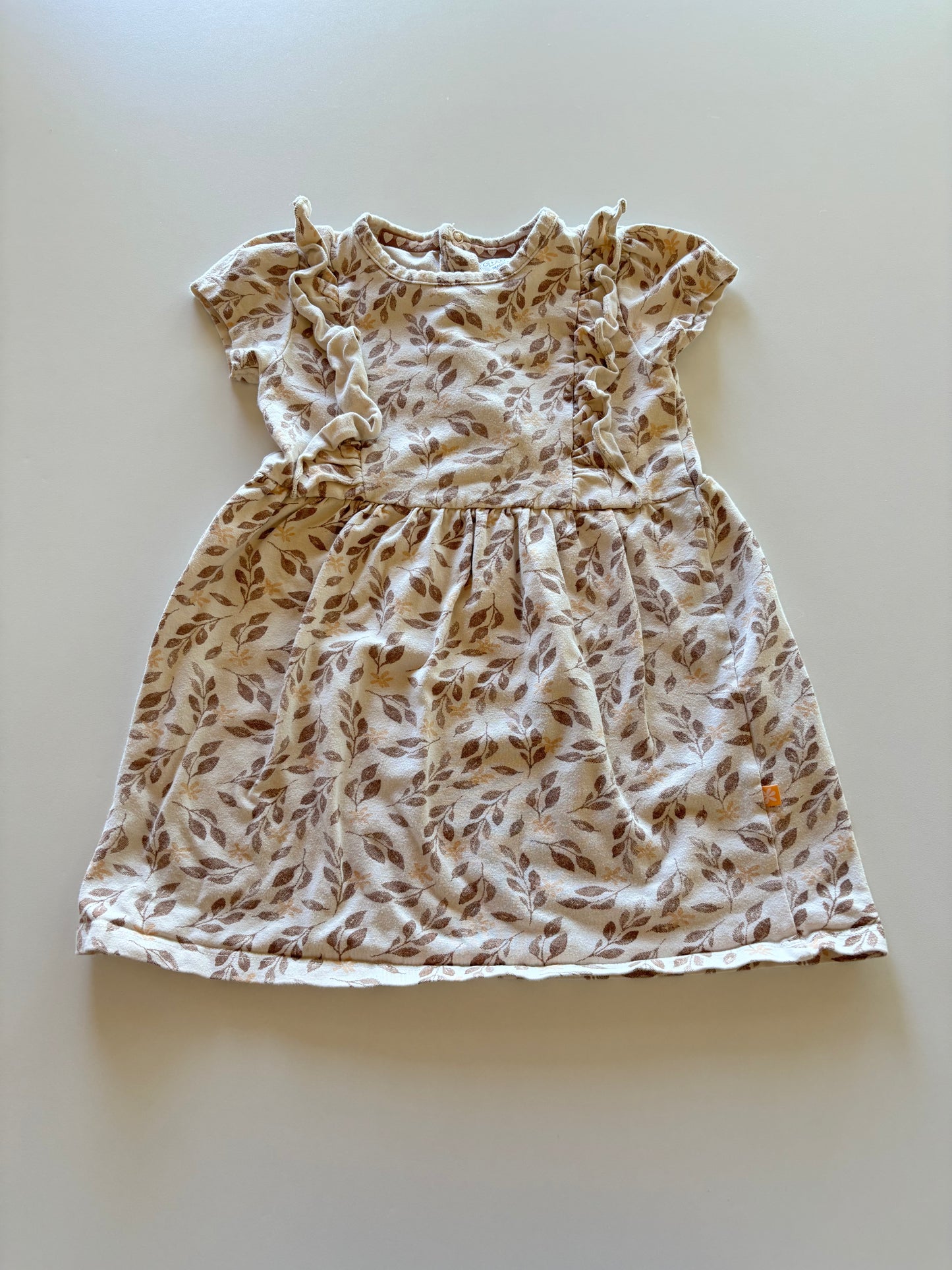 Oatmeal Leaves Dress