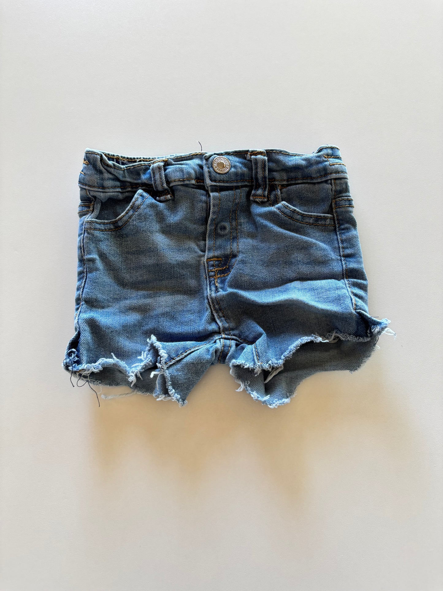Tiny Denim Shorts