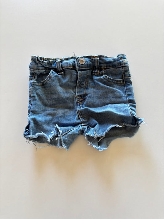 Tiny Denim Shorts