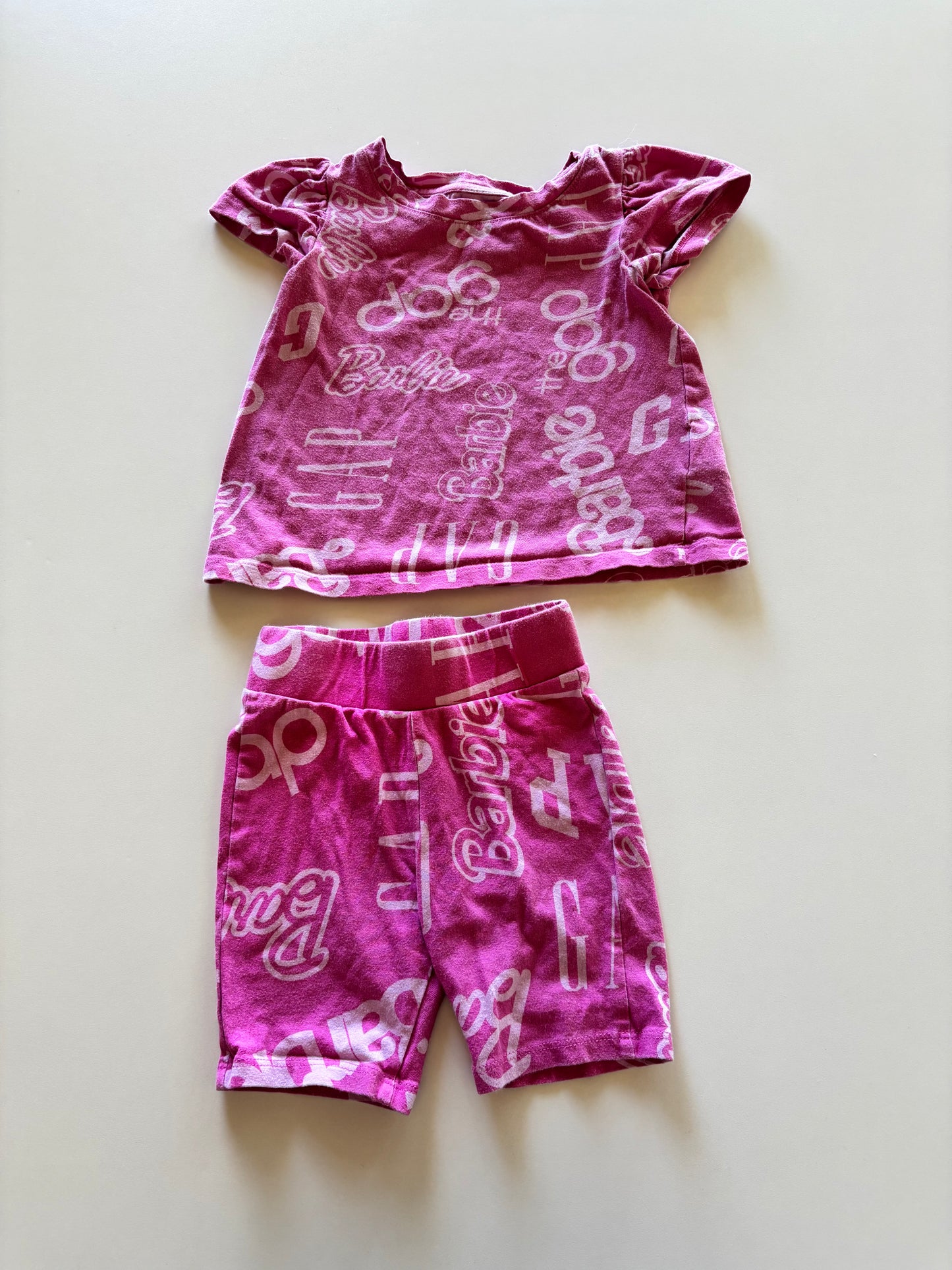 2pc Pink Barbie Set