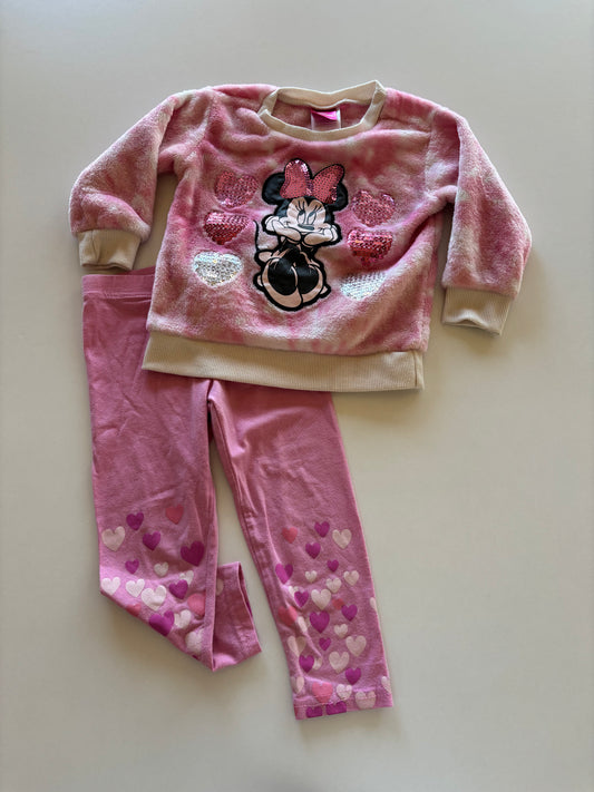 2pc Pink Minnie Set