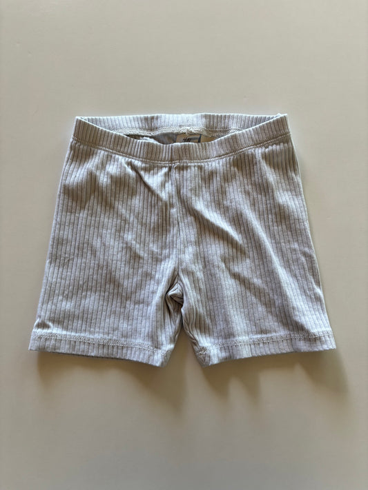 Lilac Ribbed Bike Shorts