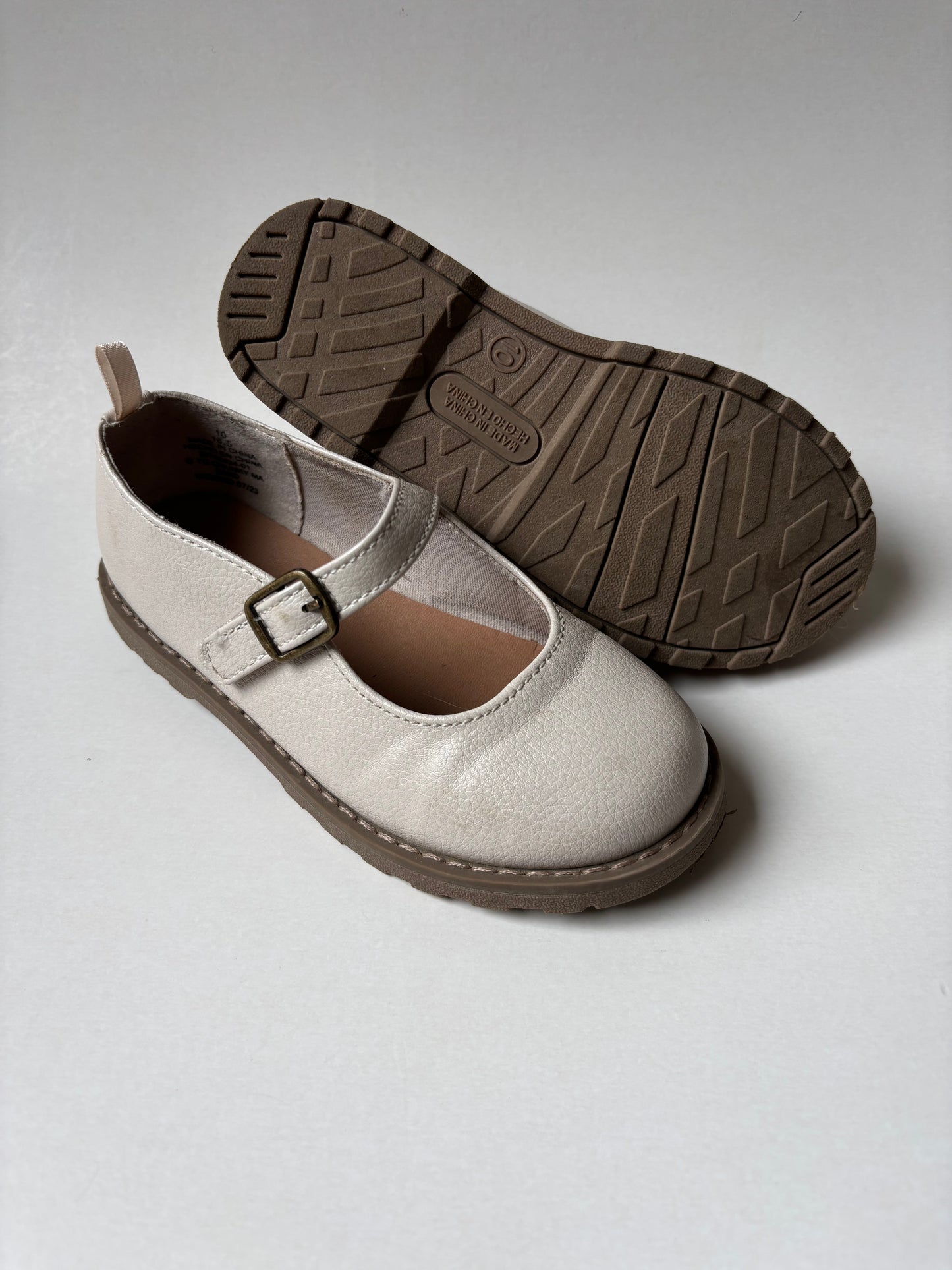 Ivory Mary Janes