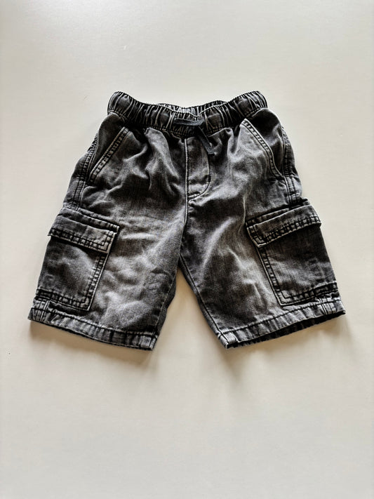 Grey Cargo Shorts