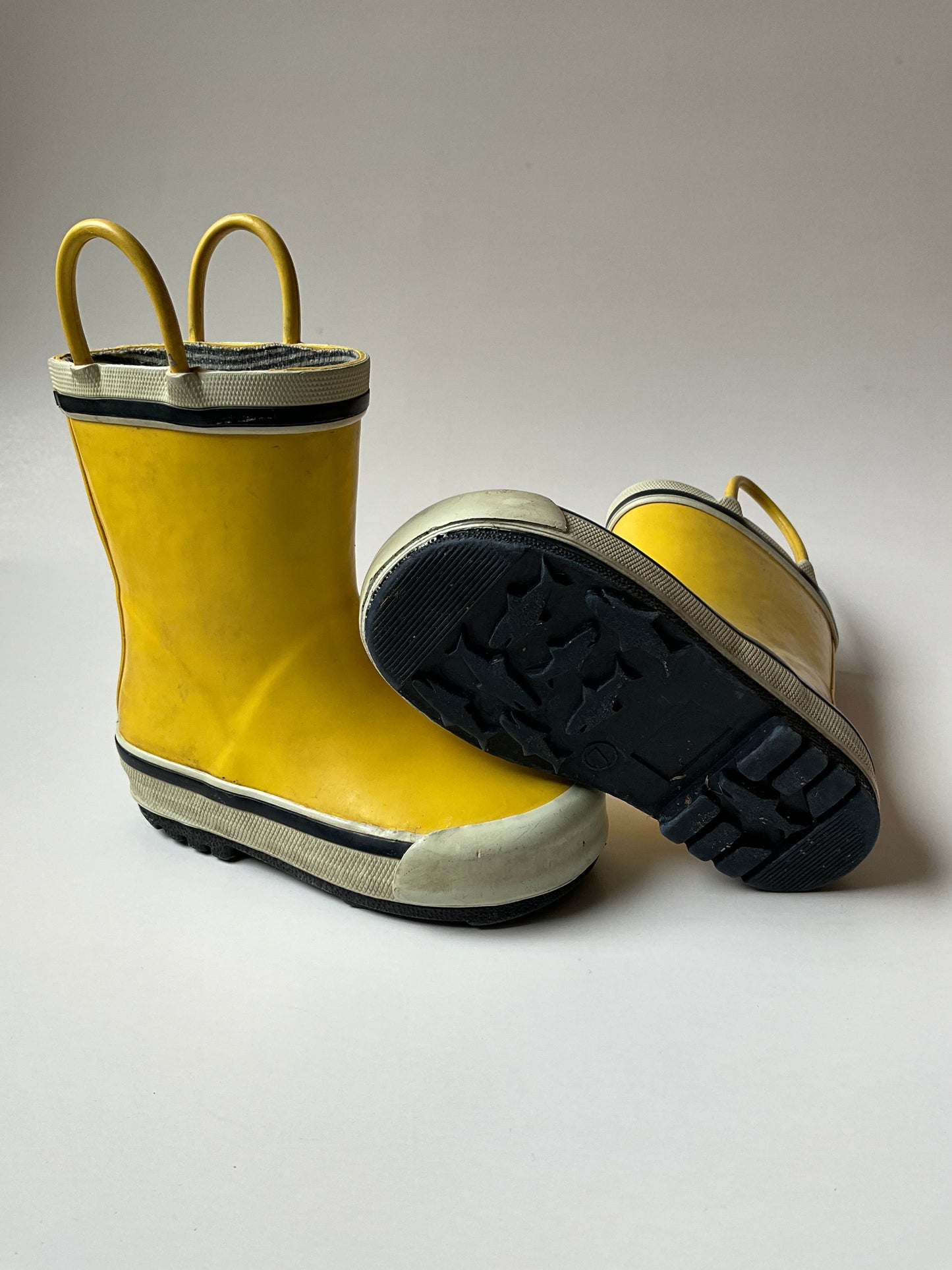 Yellow Rubber Boots