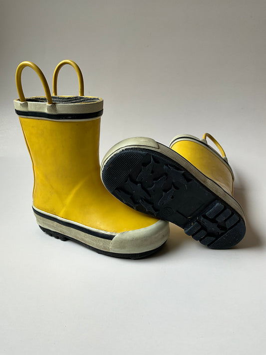 Yellow Rubber Boots