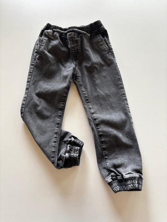Charcoal Denim Joggers