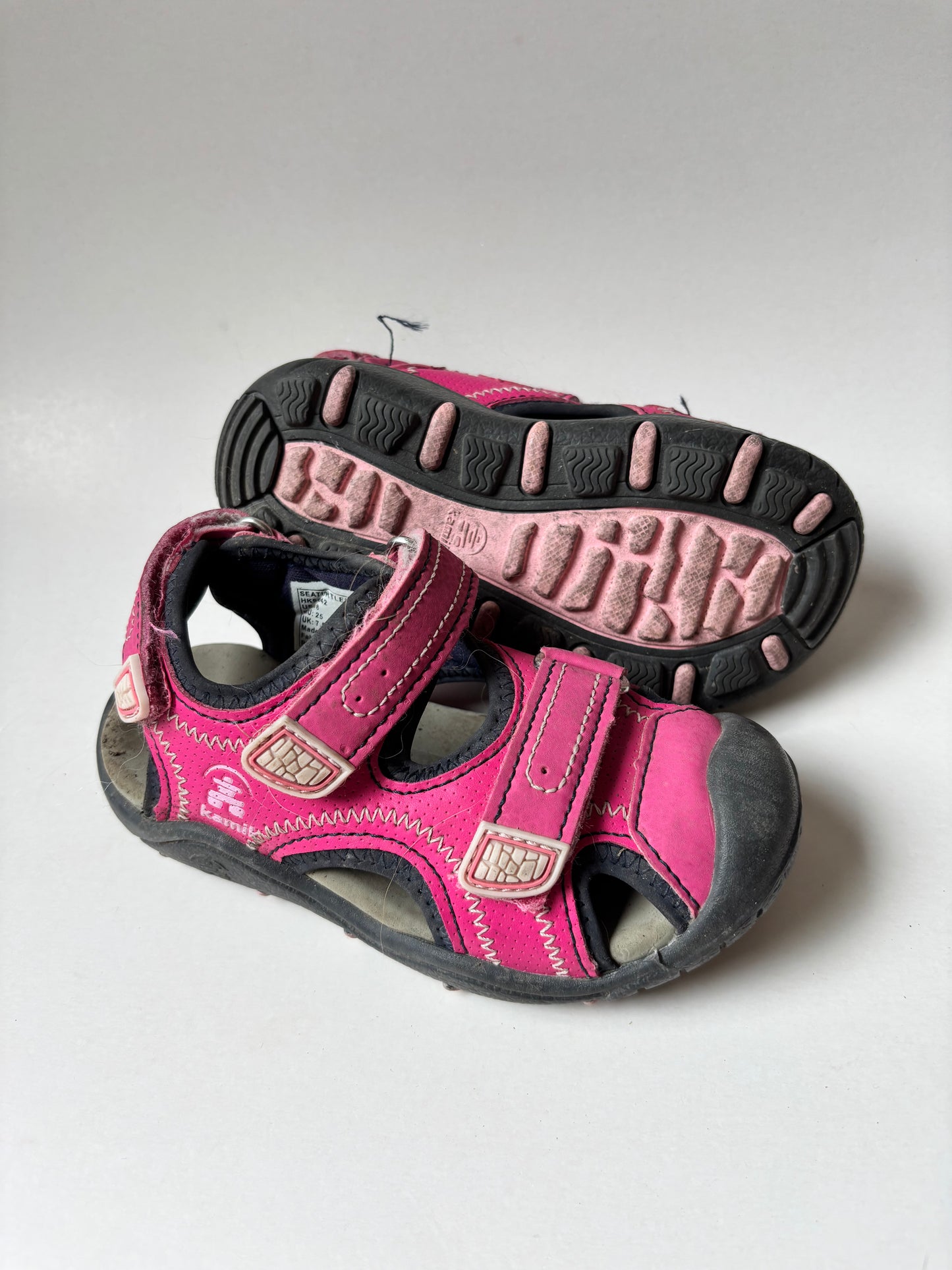 Pink Closed Toe Sandals