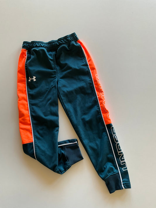 Turquoise & Orange UA Track Pants