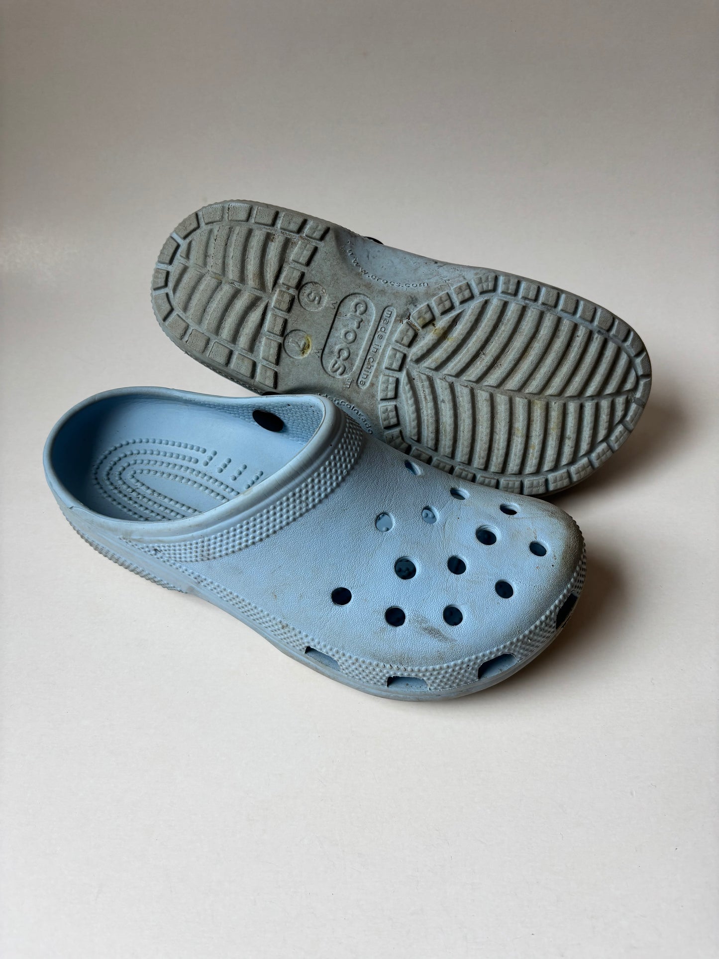 Blue Crocs