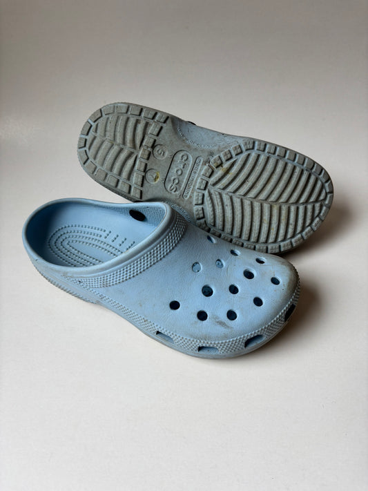 Blue Crocs