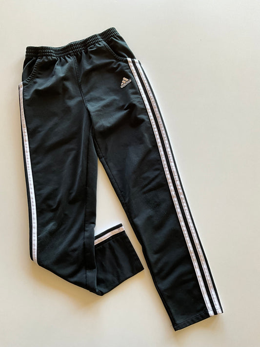 Black & White Adidas Track Pants