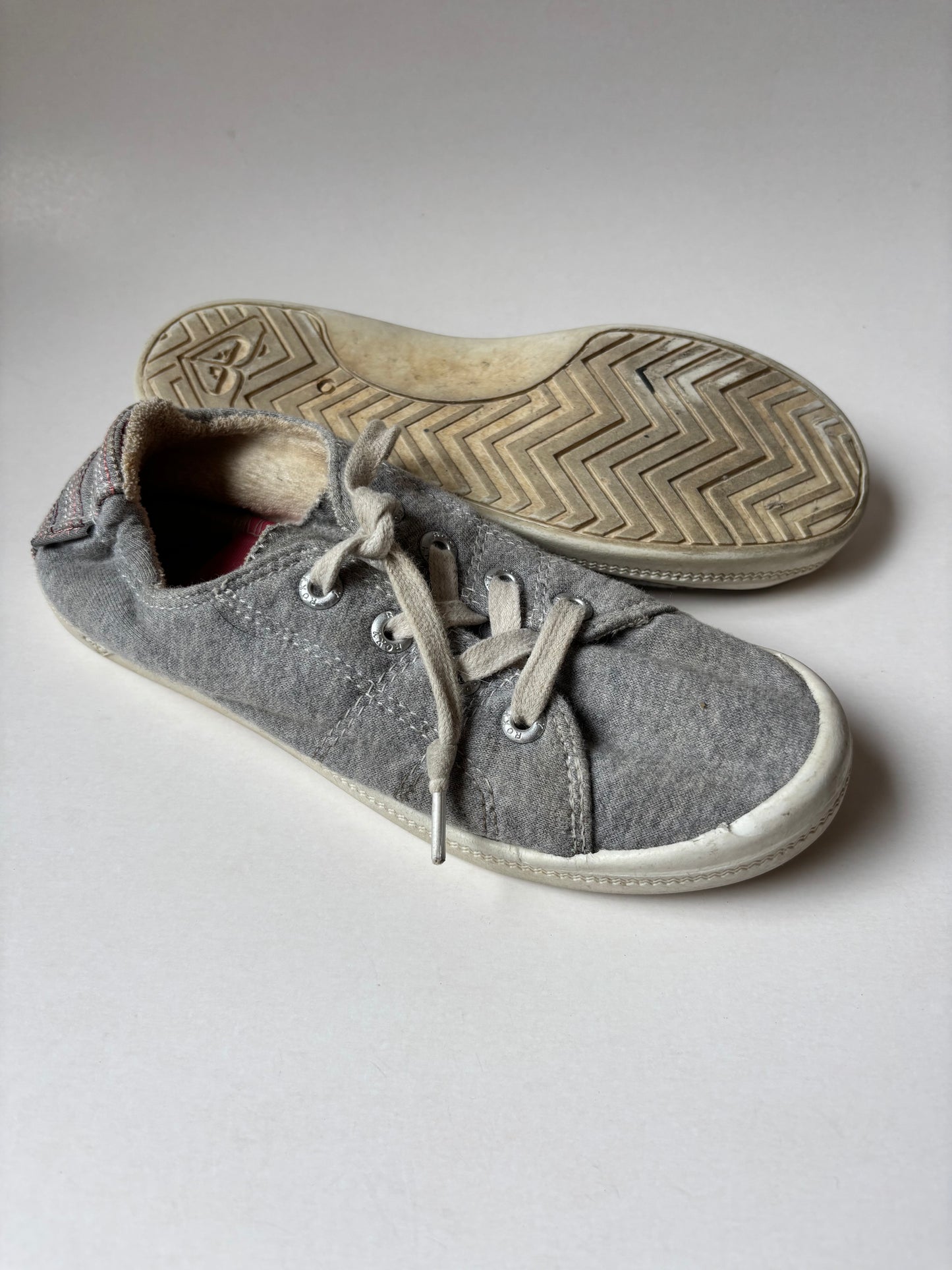 Grey Slip On Sneakers