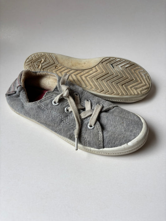 Grey Slip On Sneakers