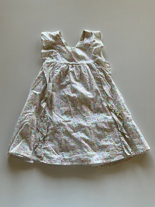 Dainty Floral & Bunny Dress