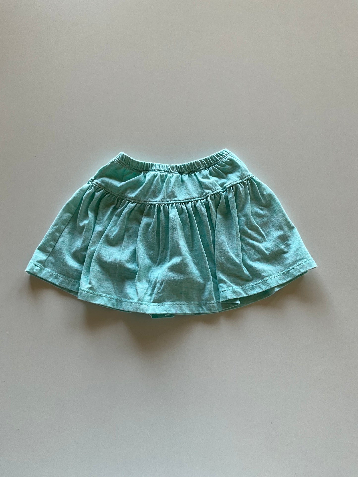 Teal Melange Skort