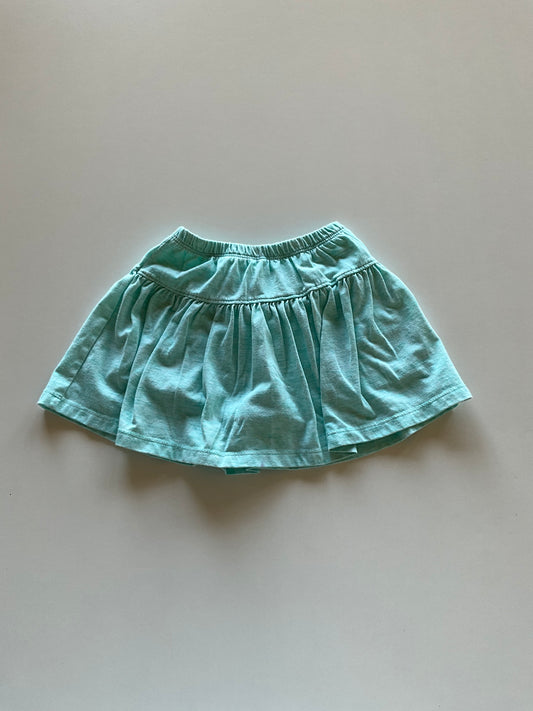 Teal Melange Skort
