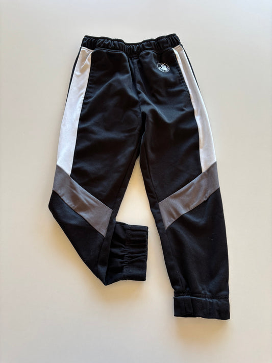 Black, White, & Grey Athletic Pants