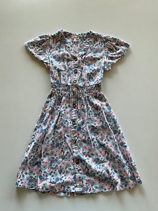 Floral Button Up Dress