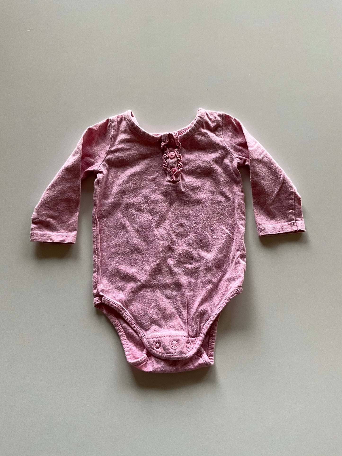 Pink Melange Onesie