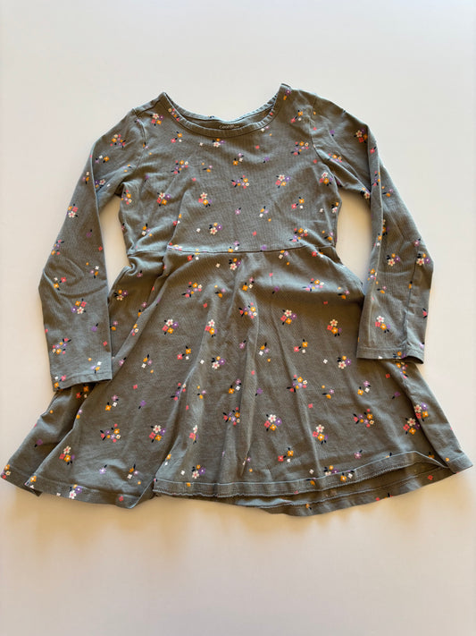 Green Floral Dress