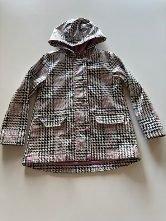 Houndstooth Rain Jacket