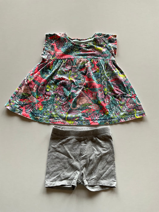2pc Neon Animal Oasis Set