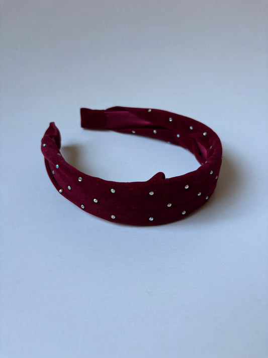 Red Sparkle Headband