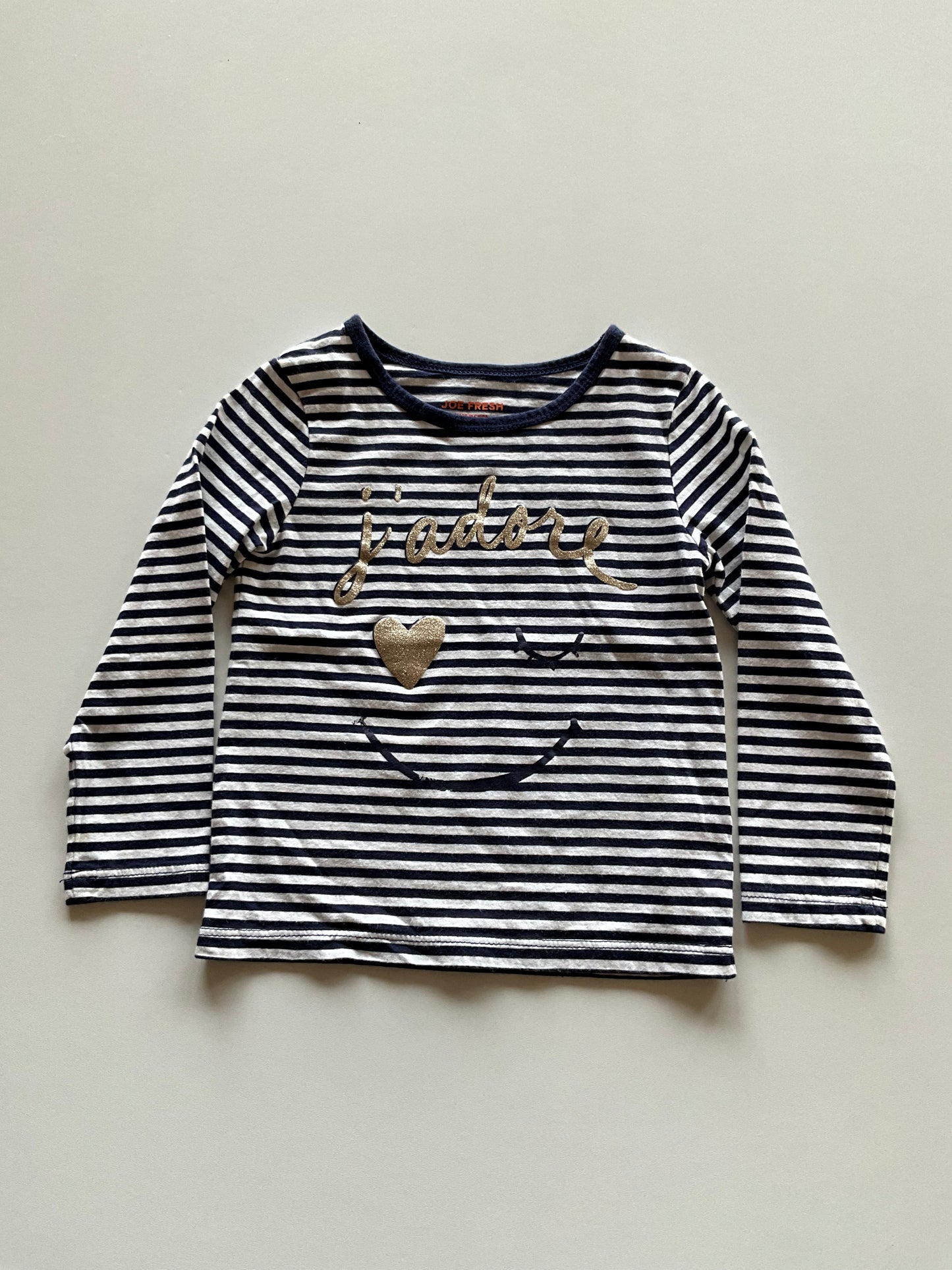 J'adore Striped Shirt