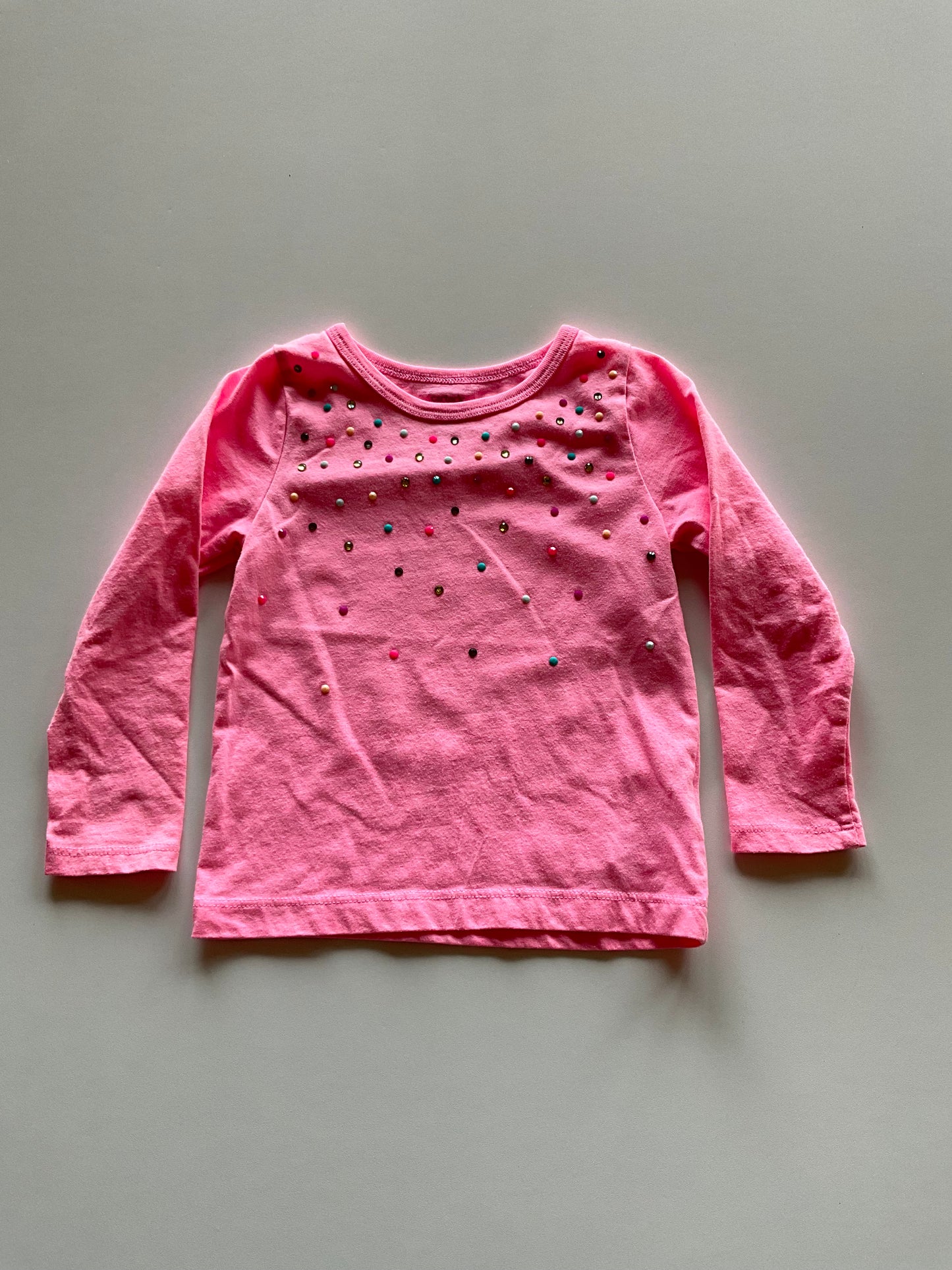 Bright Pink Embellished Shirt