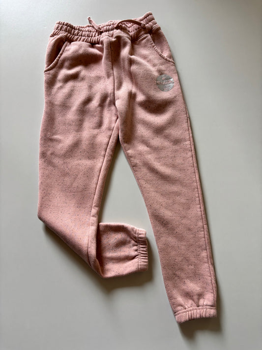 Pink Melange Joggers